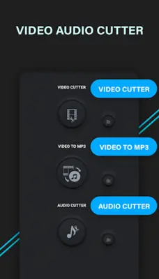 Video audio cutter android App screenshot 0